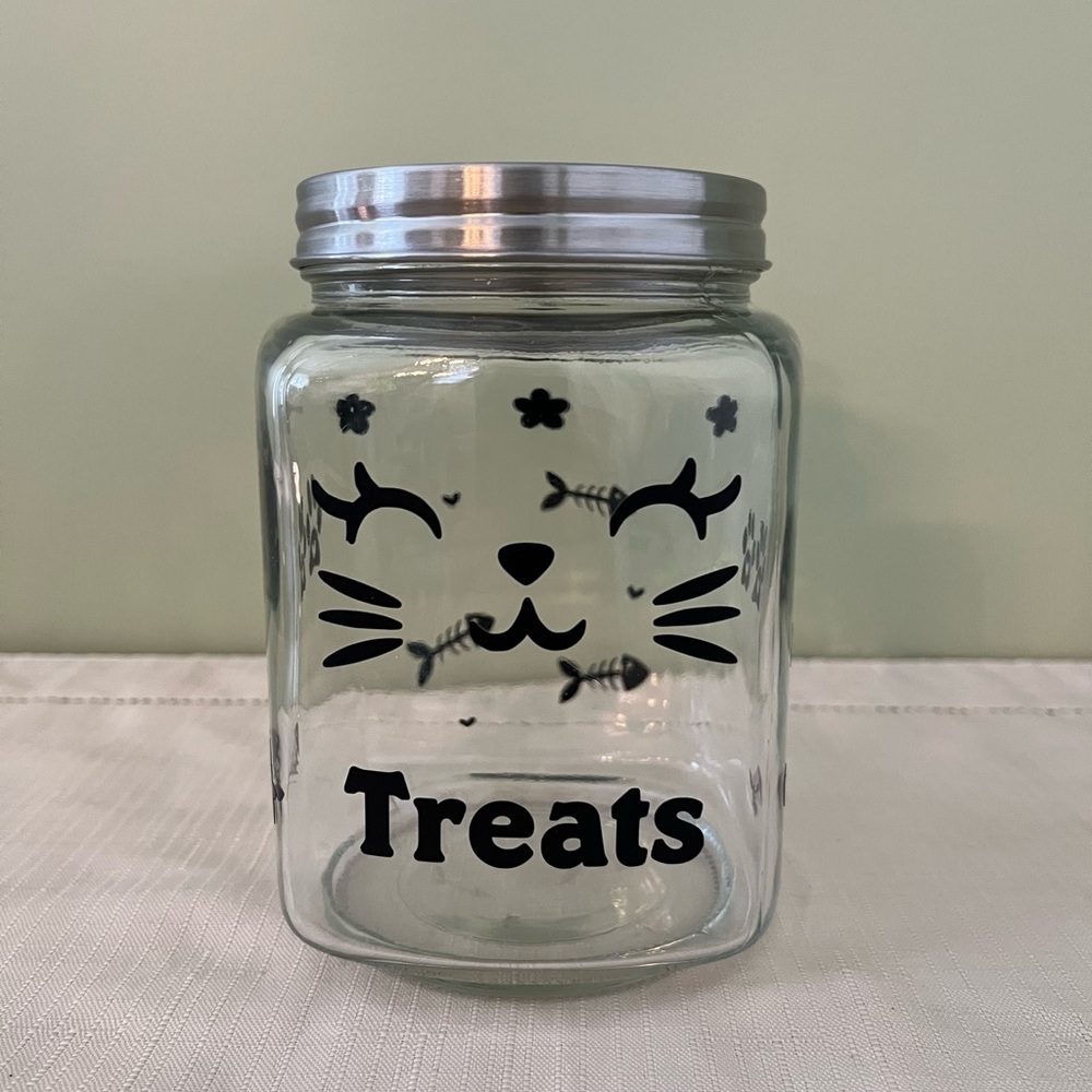 Cat Treat Jar